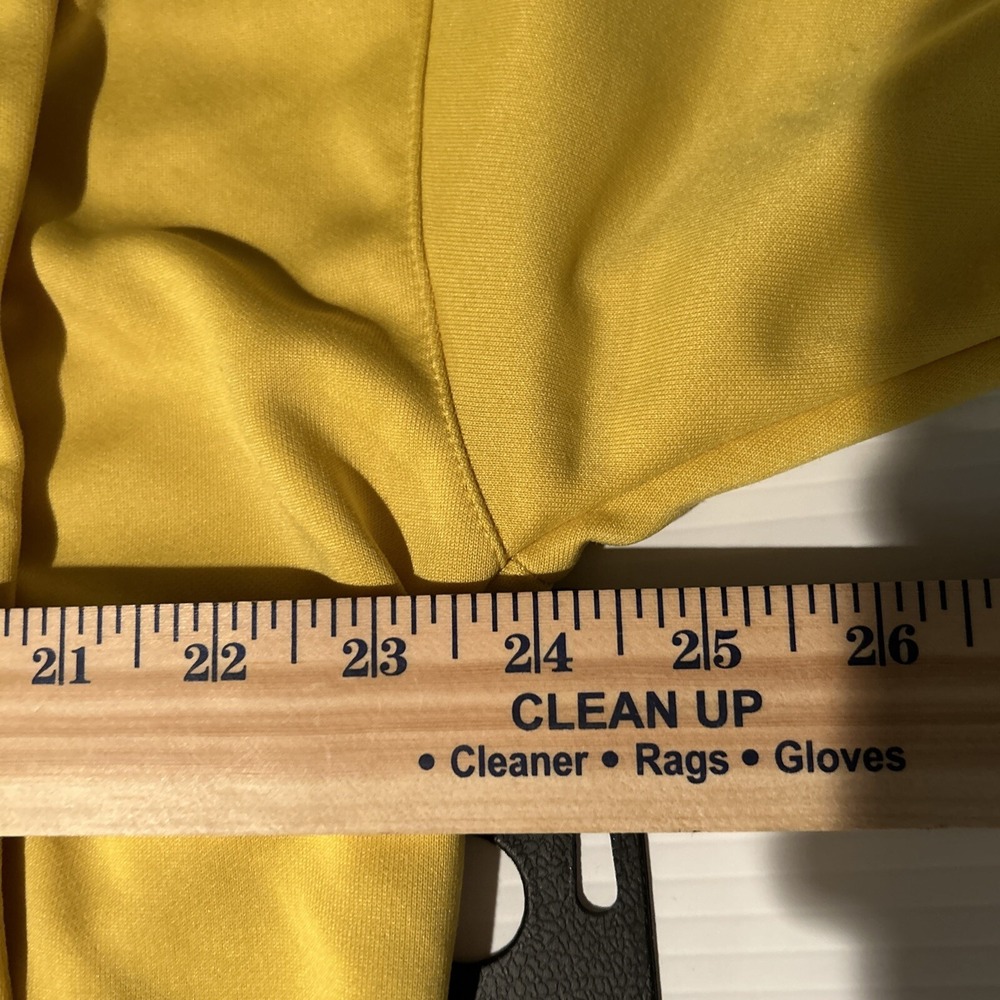 New Nike Women Dri-Fit Vivid Sulfur Yellow Retro Fly Zip Basketball Jacket XXL - Picture 10 of 10